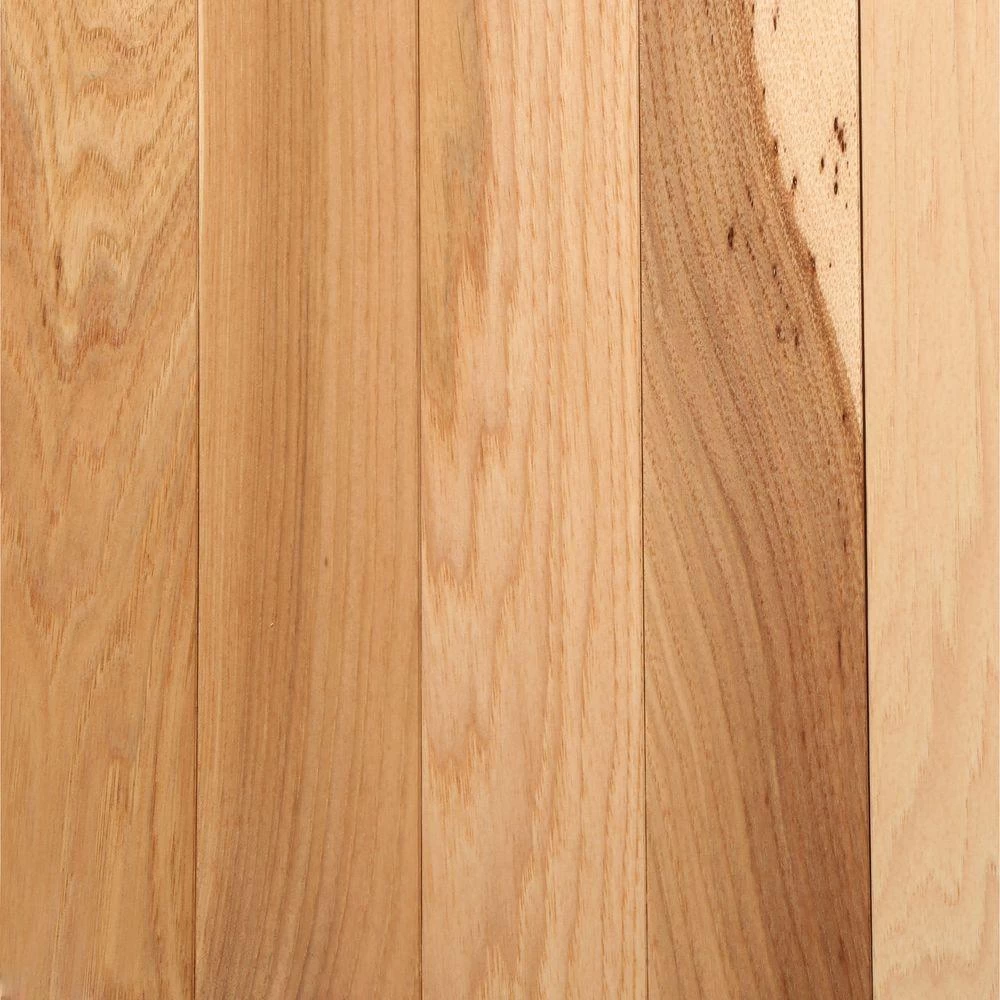 Bruce Hickory Country Natural 3/4 In. Thick X 2-1/4 In. Wide X Varying Length Solid Hardwood Flooring (20 Sq. Ft. / Case) 3 Bruce Hickory Country Natural 3/4 In. Thick X 2-1/4 In. Wide X Varying Length Solid Hardwood Flooring (20 Sq. Ft. / Case)