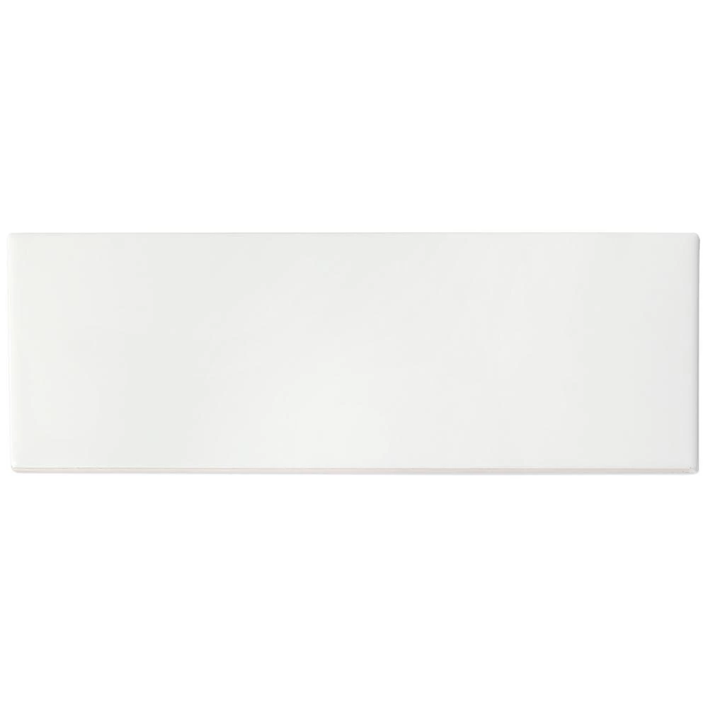 Ivy Hill Tile Barnet White 3 In. X 9 In. X 10mm Matte Ceramic Subway Wall Tile (30 Pieces / 5.16 Sq. Ft. / Box) 6 Ivy Hill Tile Barnet White 3 In. X 9 In. X 10mm Matte Ceramic Subway Wall Tile (30 Pieces / 5.16 Sq. Ft. / Box) - Image 4