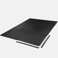 Xspec 3/8" Thick 100 Sq Ft EVA Foam Floor Exercise Gym Mats 25 Pcs, Black | 1 YEAR LIMITED WARRANTY -Flooring Specialty Store da202498 1c5c 4108 8339 f1ad15948595 1.70a4418a370fc5175662844a4e2c691c 1800x1800