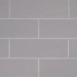 MSI City Grigio 4 In. X 12 In. Glossy Ceramic Gray Subway Tile (9.99 Sq. Ft./case)