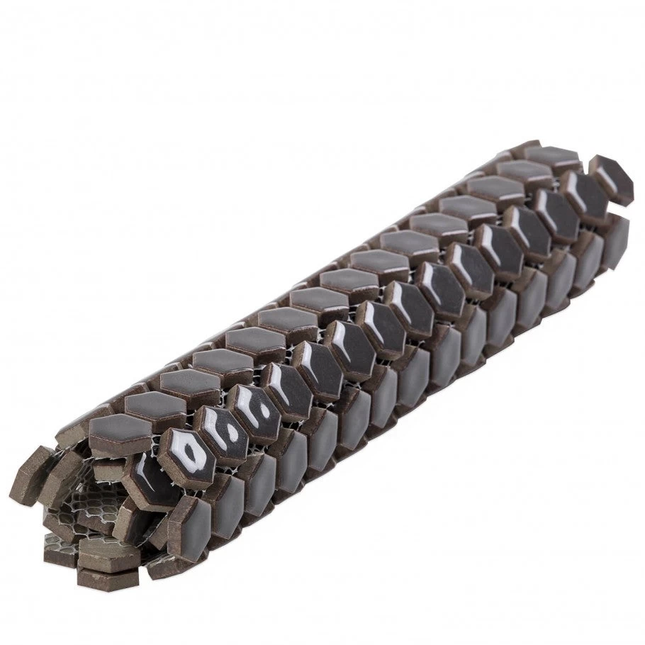 Honeycomb Hex Pavement Ceramic Polished Mosaic Tile 8 Honeycomb Hex Pavement Ceramic Polished Mosaic Tile - Image 6