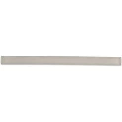 Ivy Hill Tile Ivory 3/4 In. X 12 In. Glass Pencil Liner Trim Wall Tile
