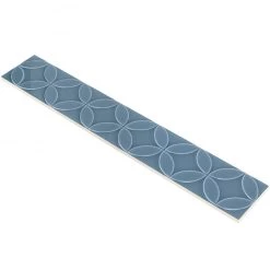 Bond Tile Sheffield Deco Blue 4 In. X 24 In. Polished Ceramic Wall Tile (8 Pieces 5.16 Sq. Ft. / Box) -Flooring Specialty Store e5b7207d d041 4e12 8975 41d67d07fda2.709b8e96cdef3a4ba474b20710d91287 1800x1800