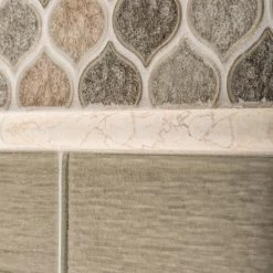 Jeffrey Court Crushed Sunset Beige/Cream 10.75 In. X 10.75 In. Arabesque Glossy Ceramic Mosaic Tile (0.802 Sq. Ft./Each) 10 Jeffrey Court Crushed Sunset Beige/Cream 10.75 In. X 10.75 In. Arabesque Glossy Ceramic Mosaic Tile (0.802 Sq. Ft./Each) -Flooring Specialty Store e76b47aec7499c81f2701a66b9fed1bd 1800x1800