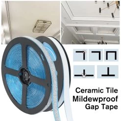 1 Roll Ceramic Tile Mildewproof Gap Tape Kitchen Ceramic Self Dhesive Waterproof Tape Home Supplies -Flooring Specialty Store e885bd57 5cb1 45c2 bc9f 077bcc08b426 1.77cb599f6394e8b07626fbe119720dc3 1800x1800
