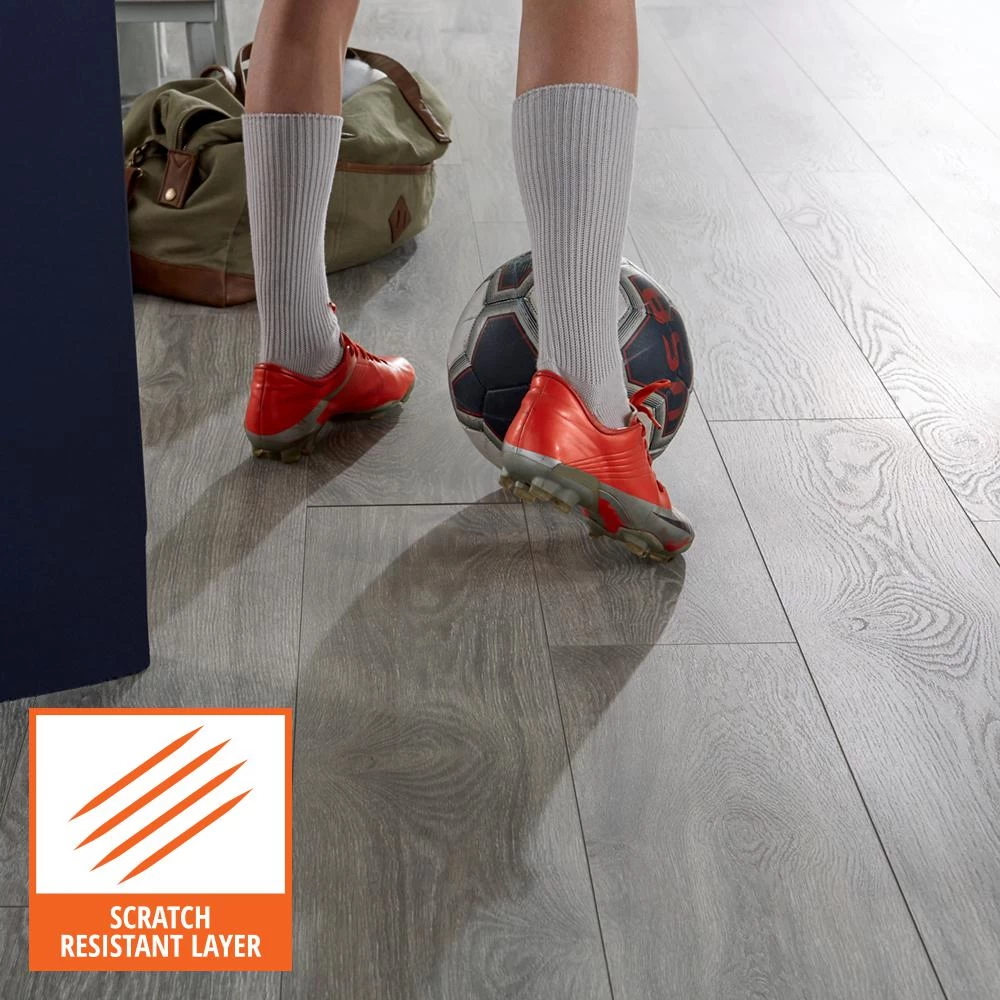 Home Decorators Collection Water Resistant EIR Silverton Oak 8 Mm Thick X 7-1/2 In. Wide X 50-2/3 In Length Laminate Flooring (23.69 Sq. Ft./ Case) 5 Home Decorators Collection Water Resistant EIR Silverton Oak 8 Mm Thick X 7-1/2 In. Wide X 50-2/3 In Length Laminate Flooring (23.69 Sq. Ft./ Case) - Image 3