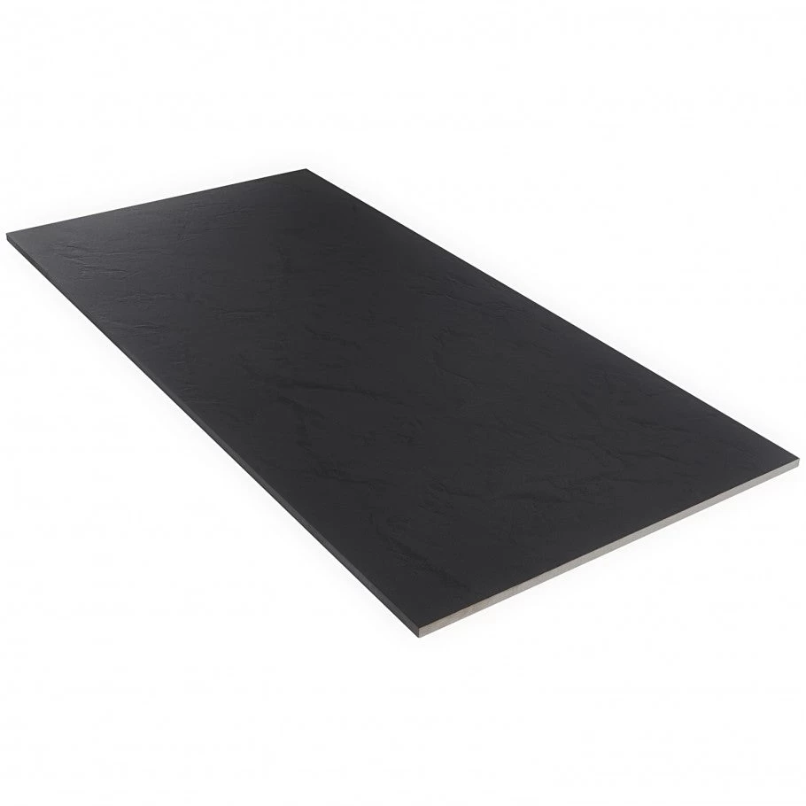 Contour Black 16 X 32 Textured Porcelain Tile Sample 4 Contour Black 16 X 32 Textured Porcelain Tile Sample - Image 2