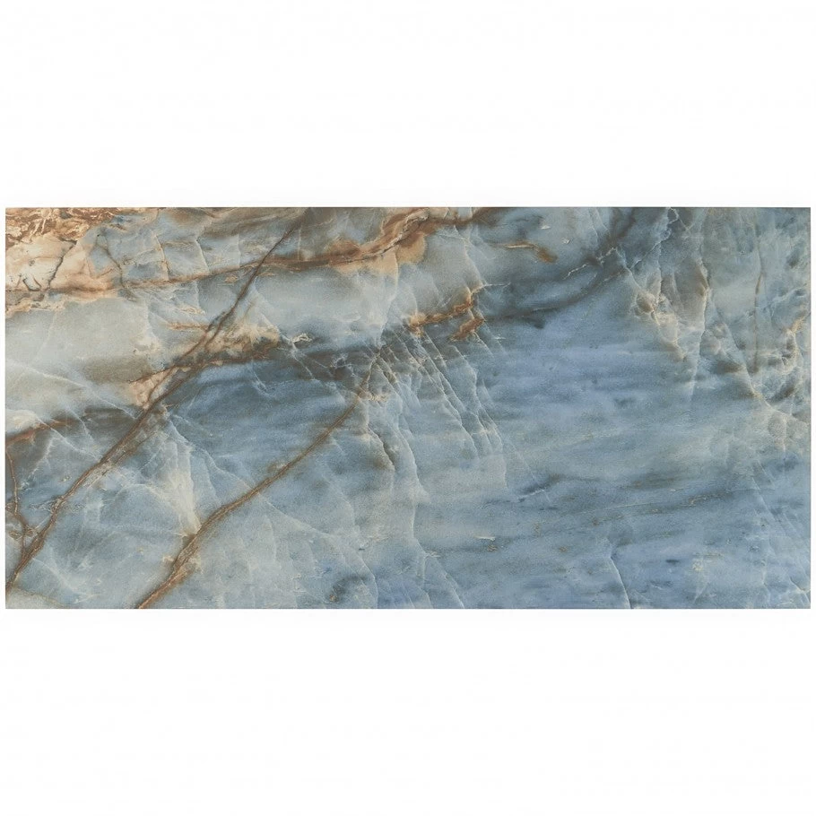 Vision Stone Blue 24x48 Polished Porcelain Tile Sample 3 Vision Stone Blue 24x48 Polished Porcelain Tile Sample